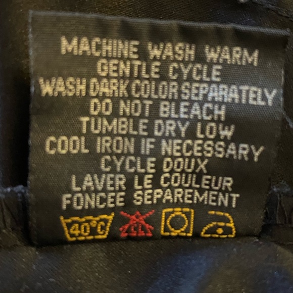 Kenneth Blake London Men’s Black Shirt Pearl-like Snaps Flapped Pockets Size XL - Picture 8 of 8